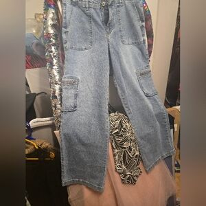 Wide Leg Flare Jeans